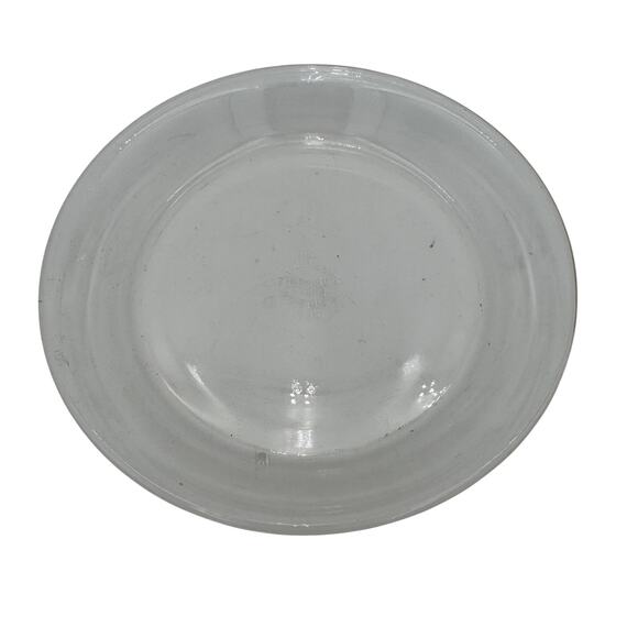 Fire King Clear Glass Pie Plate Dish 9 Inch #460 Vintage Ovenware - Picture 1 of 4